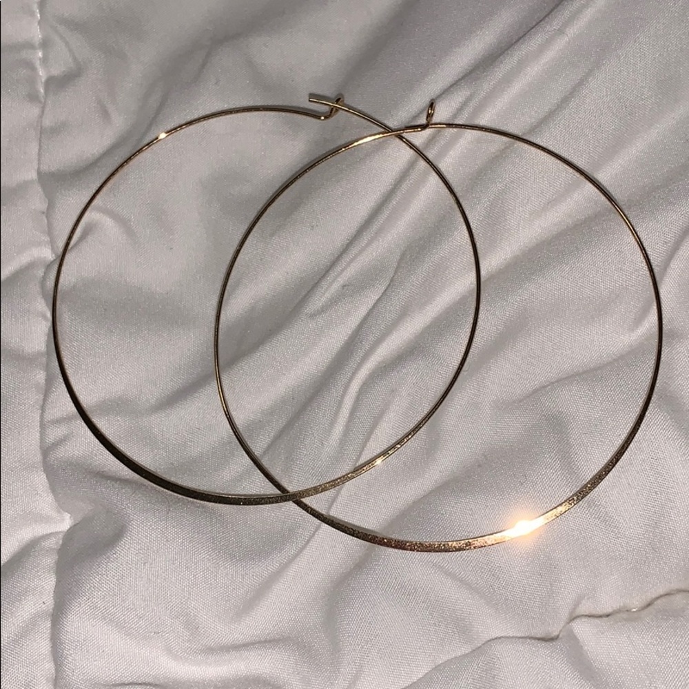 Gold Hoop Earrings 💛✨🔥